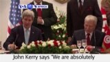 VOA60 Africa- U.S. Secretary of State John Kerry visits Tunisia