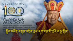 སློབ་དཔོན་བསྟན་འཛིན་རྣམ་དག་རིན་པོ་ཆེའི་བརྒྱ་སྟོན།