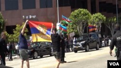 LA Armenian protest