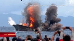 Indonesia lại đánh chìm tàu cá Việt Nam