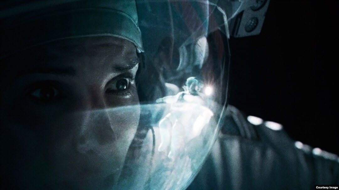 Sandra Bulok u filmu "Gravitacija" (Ljubaznošću kompanije Warner Brothers)