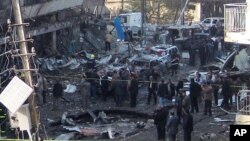 په عراق کې ۱۳ چاودنو په سلګونو خلګو ته مرګ ژوبله اړولې