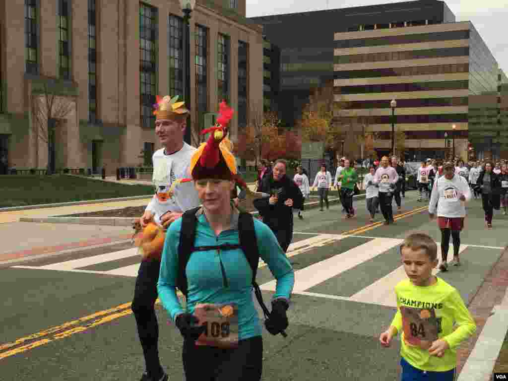 Parada do Thanksgiving na cidade de Washington DC. O evento anual é dedicado à luta contra a fome. Nov., 24, 2016