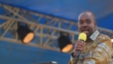 FILE PHOTO: Zimbabwe's opposition leader Chamisa attends election rally in Harare