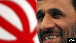 Presiden Iran Mahmoud Ahmadinejad