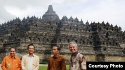 Dokumentasi tahun 2016 Jokowi di Borobudur yang melahirkan BOB. (Foto: Humas Kemenpar/dok).