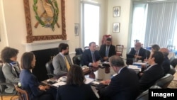 Una comitiva de empresarios industriales del Triángulo Norte de Centroamérica mantuvo en Washington DC reuniones con funcionarios de la Administración Biden, el Congreso y organismos multilaterales. [Foto cortesía]