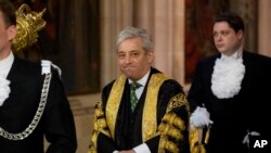 John Bercow, président conservateur de la chambre des Communes britannique, 4 juin 2014