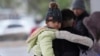 Migrants seeking asylum in the United States board a taxi after immigration officials turned them away from their scheduled meetings in Matamoros, Mexico, shortly after President Donald Trump canceled the CBP One application, Jan. 20, 2025.