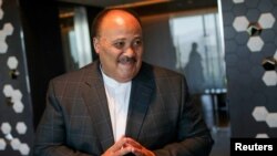  Civil rights lawyer Martin Luther King III speaks during an interview with Reuters at a hotel as he visits Mexico to commemorate Afro-Mexican independence hero Vicente Guerrero, in Mexico City, Feb. 13, 2021.