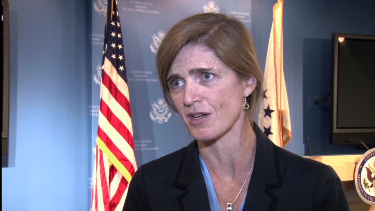 U.S. Ambassador Samantha Power on Burundi