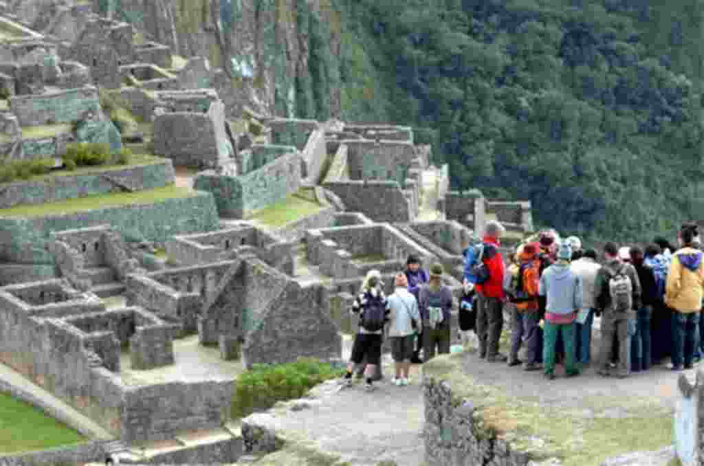 Las ruinas de Machu Picchu, cerca de la ciudad peruana de Cuzco,