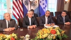 President Asks Central American Leaders to Help Stop Migrants