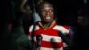 Zimbabwe opposition politician Jacob Ngarivhume, the leader of Transform Zimbabwe, speaks to the press after his release on bail from Chikurubi Maximum Prison in Harare, on Sept. 2, 2020.