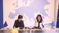 Eurodeputetja Tanja Fajon në Prishtinë