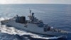 印度海军的反潜护卫舰“基尔坦”号(INS Kiltan) (2019年11月1日资料照片)。它参加了本次菲律宾和印度海军的首次联合巡航。