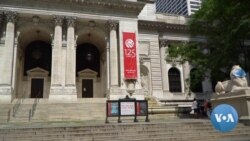 Famous NYC Public Library Lions Put on Masks