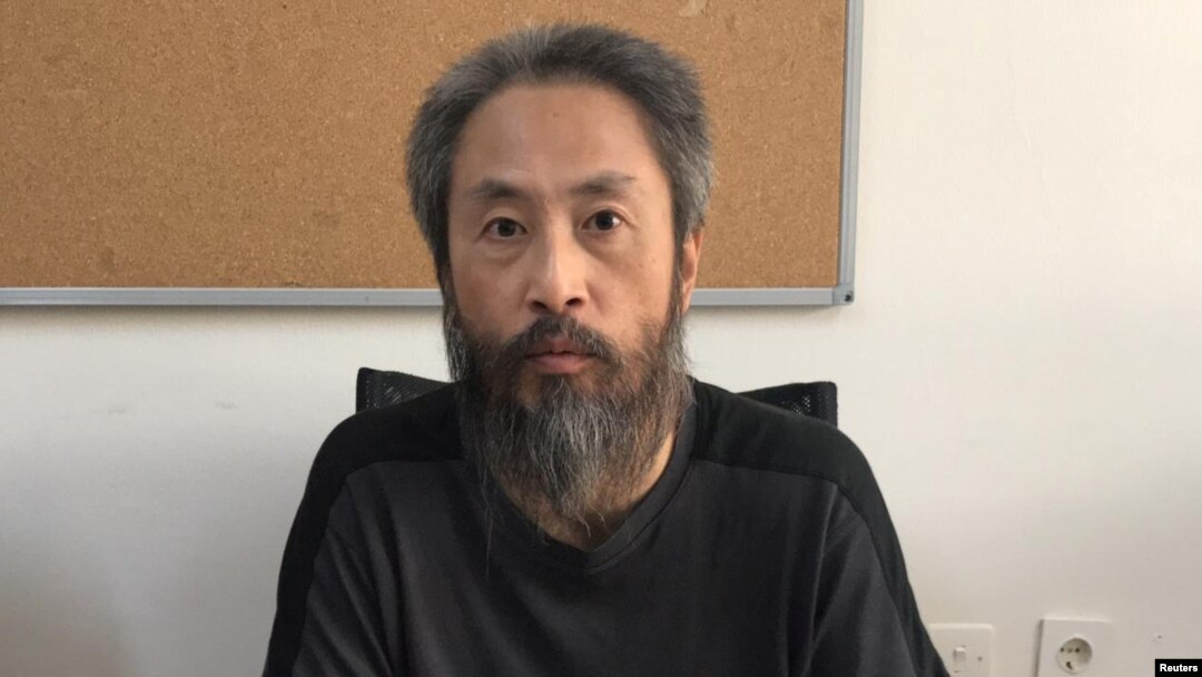 Wartawan Jepang Jumpei Yasuda di markas polisi setempat di Hatay, Turki, 24 Oktober 2018. (Foto: Gubernur Hatay / Polisi Turki / Selebaran via Reuters)