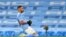 Riyad Mahrez de Manchester City célèbre son but contre le PSG, Angleterre, le 4 mai 2021. 