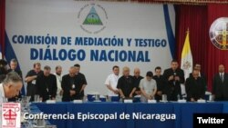 Le Nicaragua reprend le dialogue sur la paix. 15 juin 2018. 