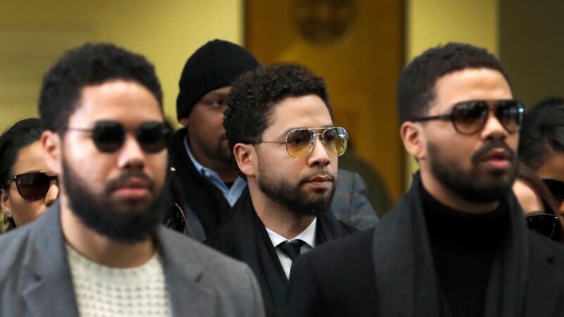 Actor Smollett Sentenced to Jail, Probation for Staging Fake Hate Crime 