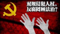 时事大家谈: 中共双规侵犯人权，党内反腐罔顾法制？