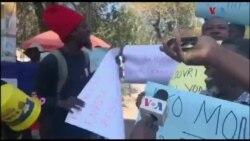 Ayiti: Sipòtè akò Montana a manifeste pou denonse enjerans etranje nan zafè entèn peyi a