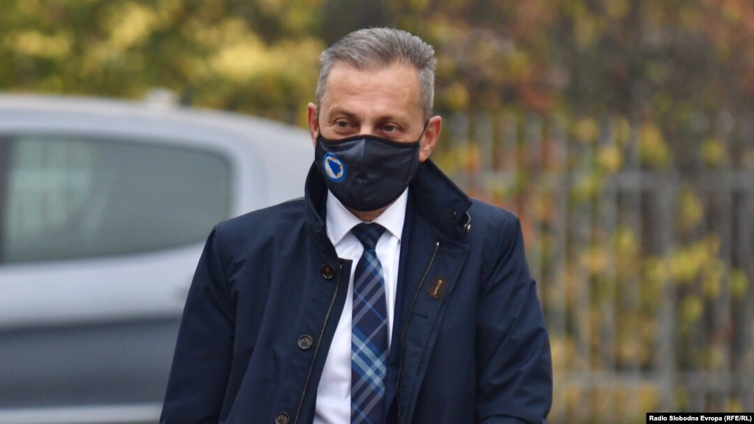 Arhiv - Osman Mehmedagić, direktor OSA-e BiH, dolazi na Sud BiH.