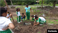 La joven Embera ganó un lugar preponderante en su comunidad y en otras zonas vecinas.