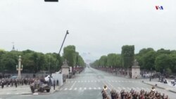 Մի քանի կադր` Բաստիլի օրվա շքերթից. Ֆրանսիա