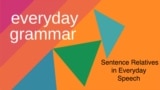 everyday grammar - sentence relatives 