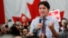 Perdana Menteri Kanada Justin Trudeau berbicara dalam kampanye untuk pemilu 2019 di Vaughan, Ontario, Kanada (foto: dok). China diduga campur tangan dalam pemilu 2019 dan 2021 di Kanada. 