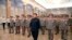 North Korean leader Kim Jong Un (C) visits the Kumsusan Palace of the Sun at midnight on Tuesday on the occasion of the 20th anniversary of the demise of President Kim Il Sung in this photo released by North Korea's Korean Central News Agency (KCNA) July 8, 2014.
