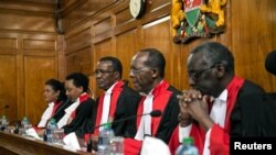 Majaji wa Mahakama ya Juu Kenya.