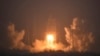 中国天龙三号大型运载火箭一子级动力系统静态试车意外升空并爆炸