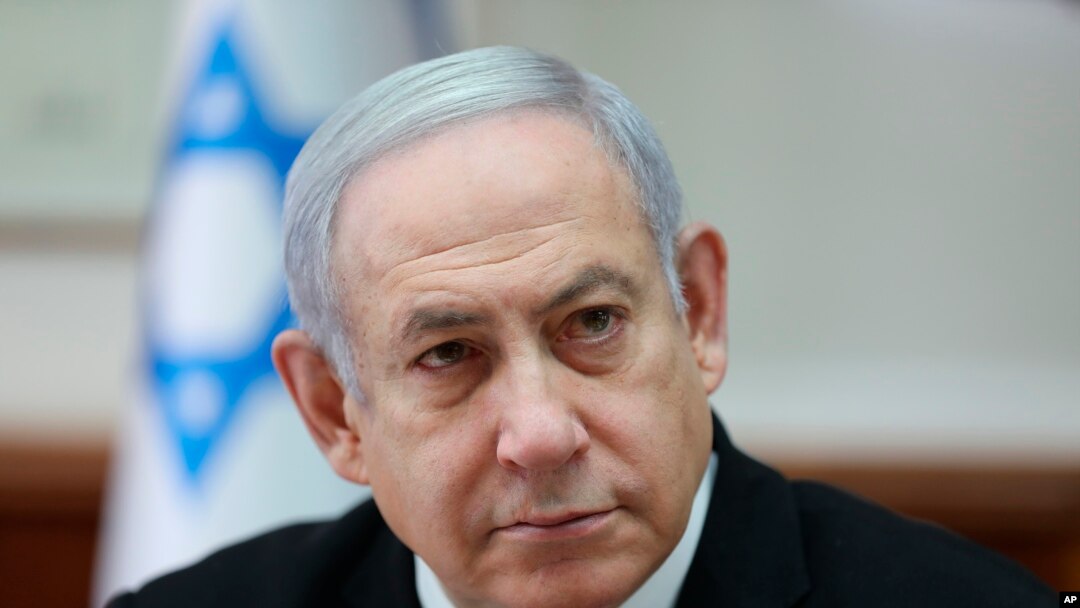 Umushikiranganji wa mbere wa Isirayeli Benjamin Netanyahu. 