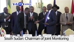 VOA60 Africa- Festus Mogae expresses concern about delays in forming transition government in South Sudan