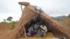 In makeshift shelter-- Refugees at Kapise II village in Mwanza district says the situation there is no better than where they came from.