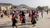 Internally displaced persons (IDPs) say gunmen who opened fire outside the gates of U.N. House in Juba (above) wore SPLA uniforms. 