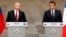 Владимир Путин и Эммануэль Макрон