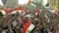 Muslim Brotherhood's supporters chant slogans in Cairo's Tahrir Square, June 19, 2012 (AP).