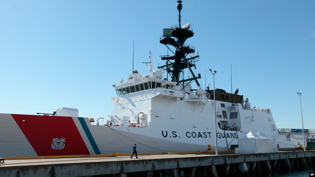 미국 해안경비대(USCG)의 '버솔프(Bertholf)' 경비함.