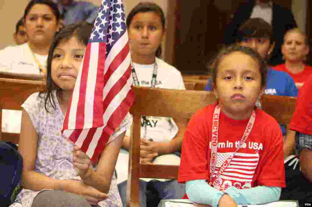 Una delegación de niños visitó el Congreso para exigir a los legisladores, una pronta aprobación de una reforma migratoria.