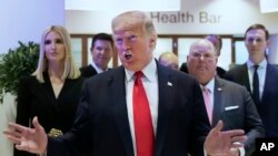 Perezida Donald Trump mu nama y'ubutunzi kw'isi i Davos, mu Busuwisi, kuwa kabiri itariki 21/01/2020