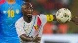 FILE — Guinean footballer Naby Keita controls the ball during the African Cup of Nations quarter final match against the Democratic Republic of Congo, at the Olympic Stadium of Ebimpe in Abidjan, Ivory Coast, on February 2, 2024.