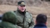 FILE - In this photo provided by the Belarusian Presidential Press Service, Belarus President Alexander Lukashenko speaks to military personnel in the Oshmyany District, Grodno region of Belarus, March 26, 2024.