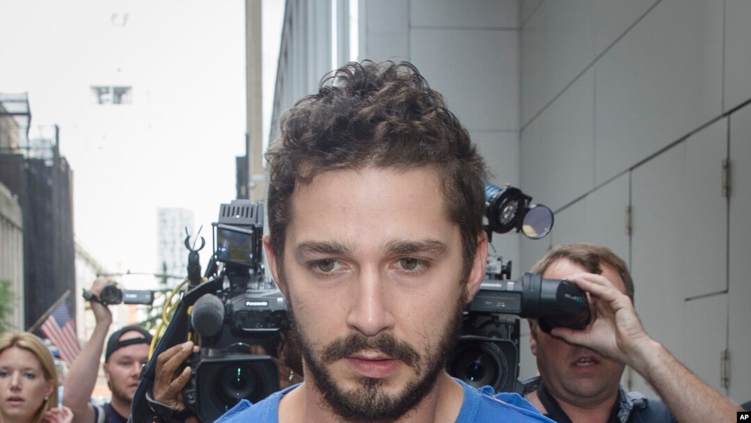Shia LaBeouf (AP Photo/John Minchillo)