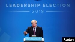 Boris Johnson, Waziri Mkuu mteule wa Uingereza. June 22, 2019. 