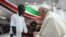 FILE: Pope Francis attends a meeting with internally displaced persons at the Freedom Hall during his apostolic journey, in Juba, South Sudan. Taken Feb. 4, 2023.