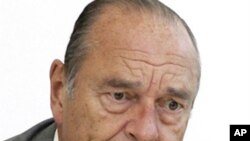 法国前总统希拉克(资料照片)